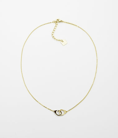 Manschette – Goldener Stahl – Kurze Halskette – Zag Bijoux