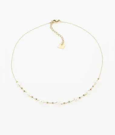 Zlatá ocel - Krátký náhrdelník - Zag Bijoux