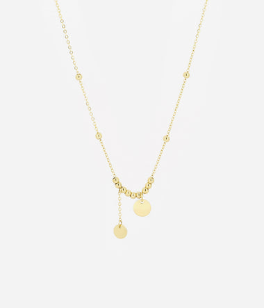 Sinami – Goldener Stahl – Halskette – Zag Bijoux