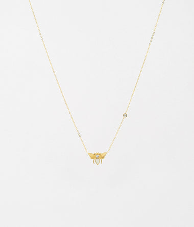 Cyloeh – Goldener Stahl – Halskette – Zag Bijoux