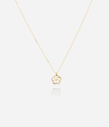 Flores - Golden Steel - Necklace - Zag Bijoux