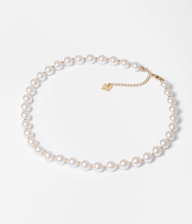Marla – Goldener Stahl – Halskette – Zag Bijoux