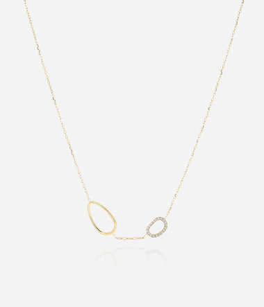 Apolo - Golden Steel - Necklace - Zag Bijoux
