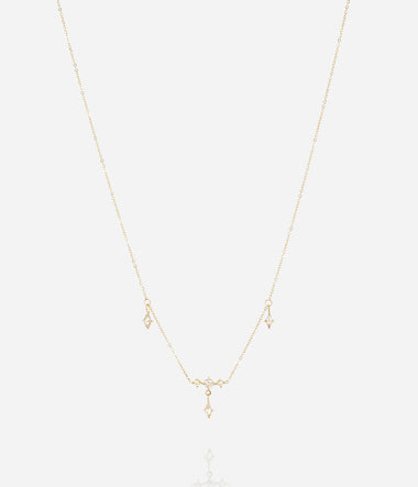 Muriel - Golden Steel - Necklace - Zag Bijoux