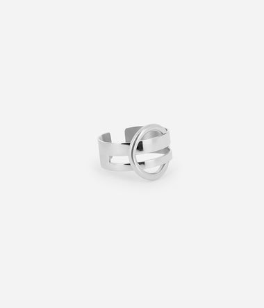 Belt - Steel - Ring - Zag Bijoux