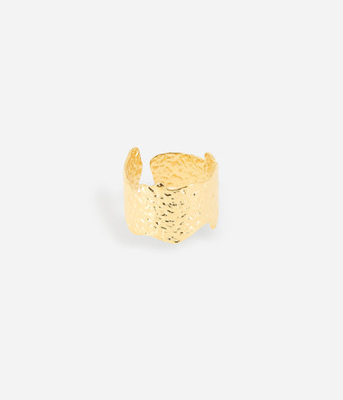 Ansel – Goldener Stahl – Ring – Zag Bijoux