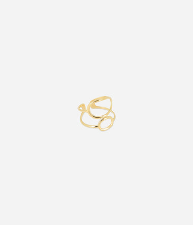 Apolo – Goldener Stahl – Ring – Zag Bijoux