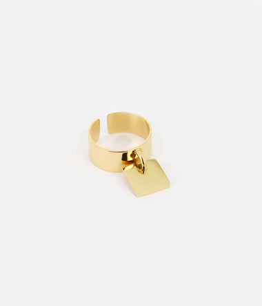 Ciara – Goldener Stahl – Ring – Zag Bijoux