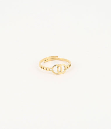 Doriane - Golden Steel - Ring - Zag Bijoux