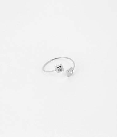 Aspena - Steel - Ring - Zag Bijoux
