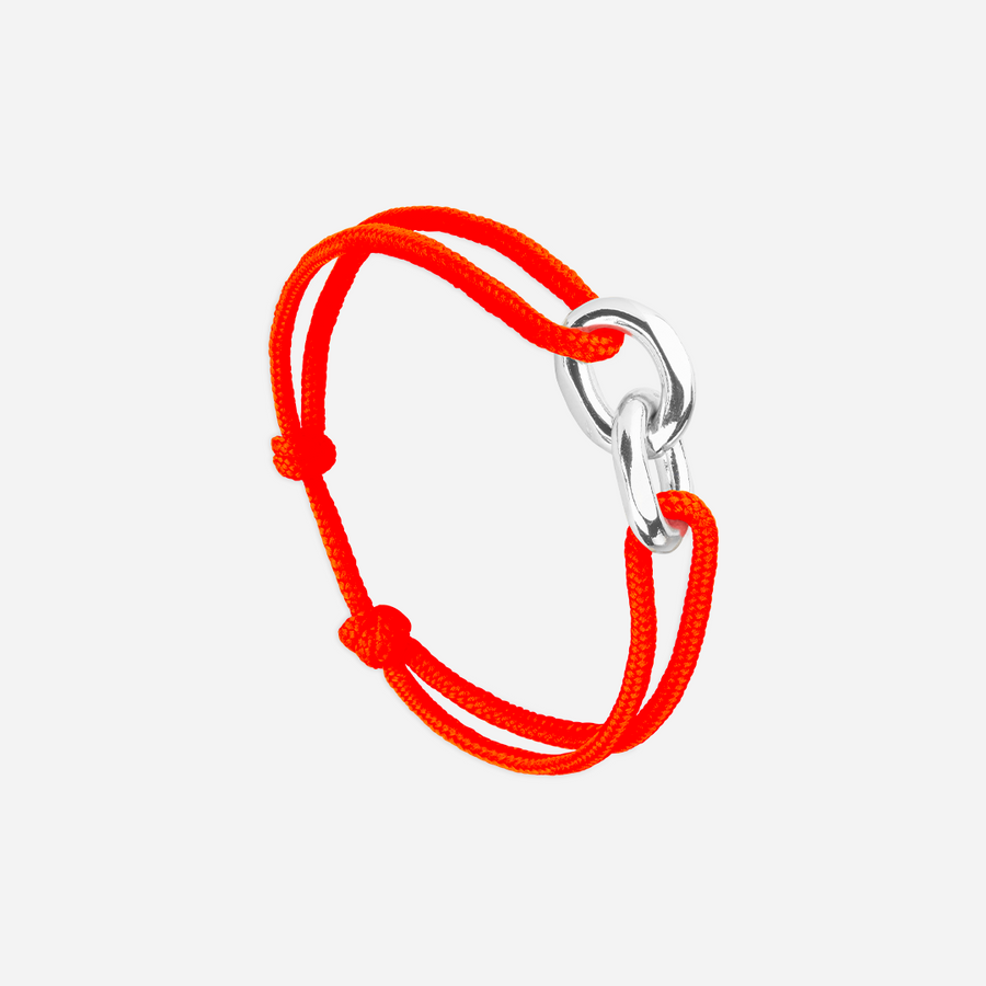 Union 22 mm versilbert – Fluo Orange – Le Vent à la Française
