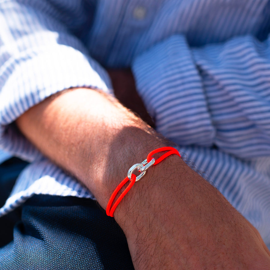 Union 22 mm versilbert – Fluo Orange – Le Vent à la Française