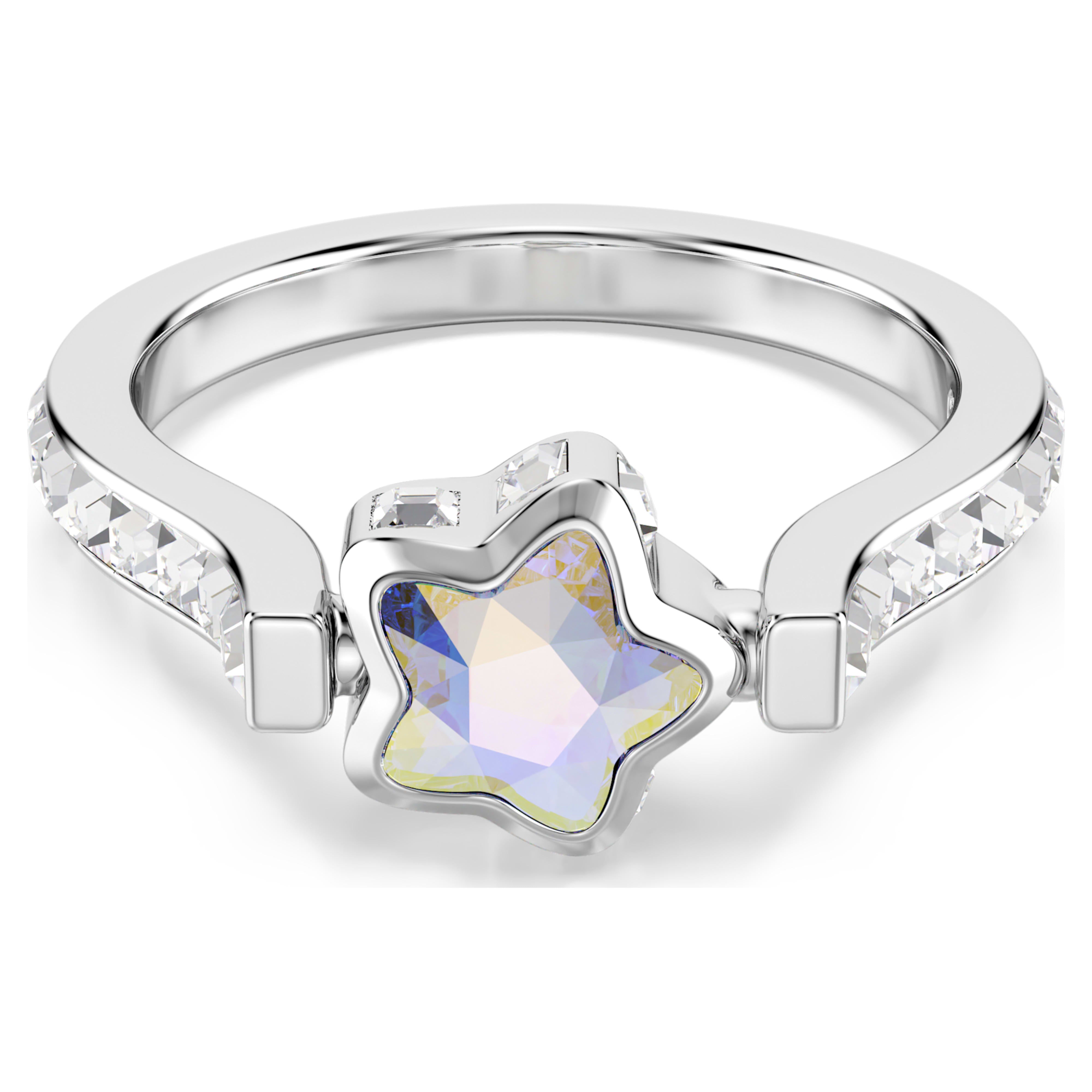 Bague Swarovski - Chroma Stars - Multicolore & Argenté