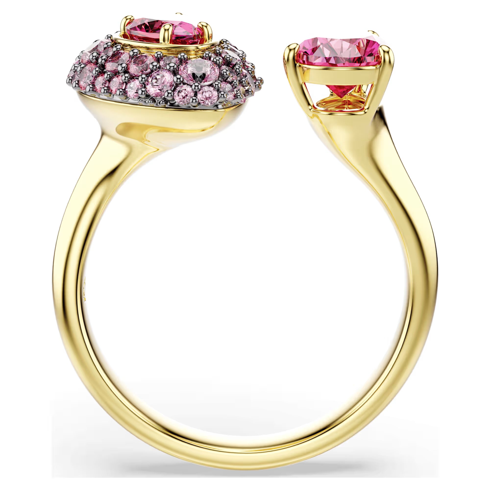 Δαχτυλίδι Swarovski - Sublima - Pear cut - Red & Gold
