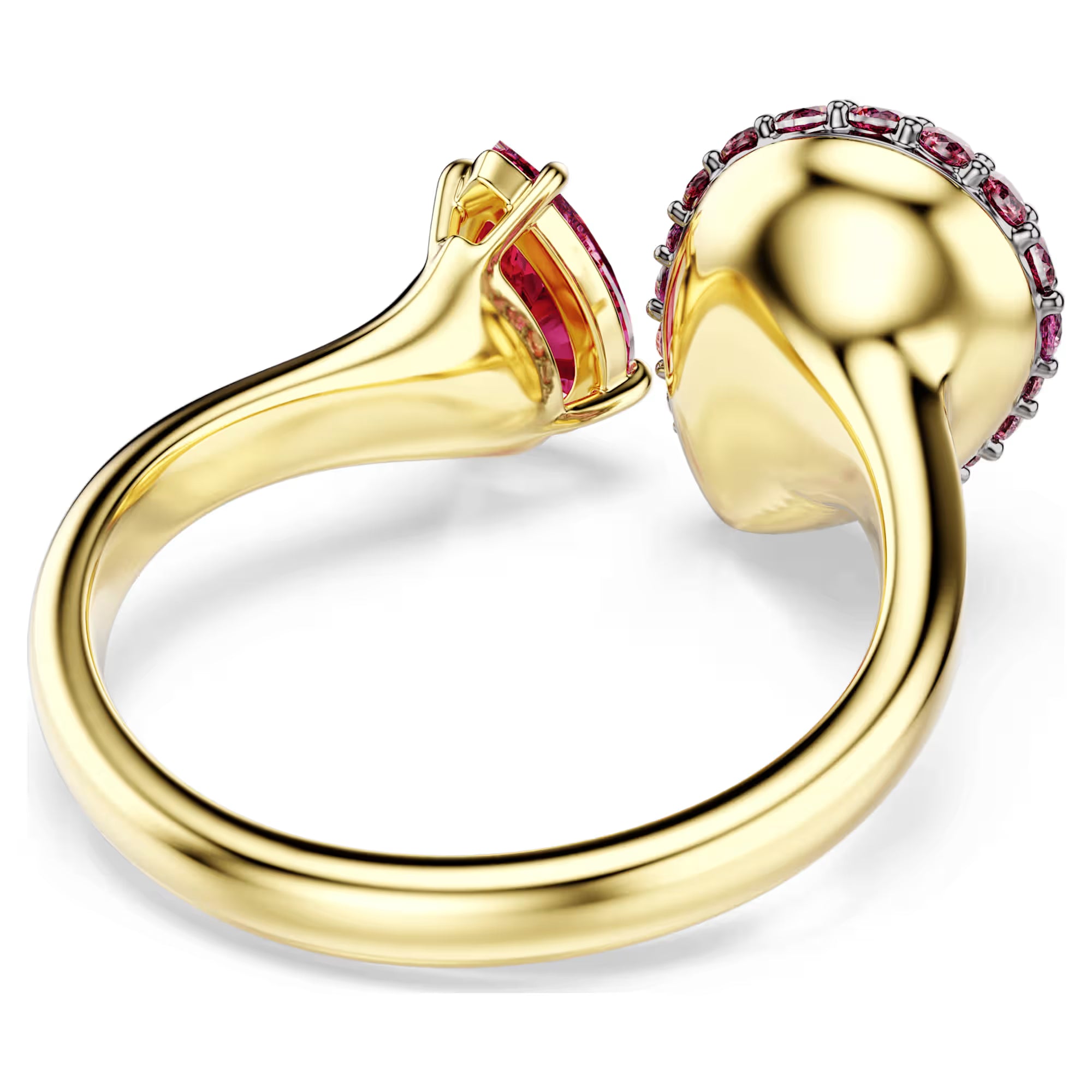 Δαχτυλίδι Swarovski - Sublima - Pear cut - Red & Gold