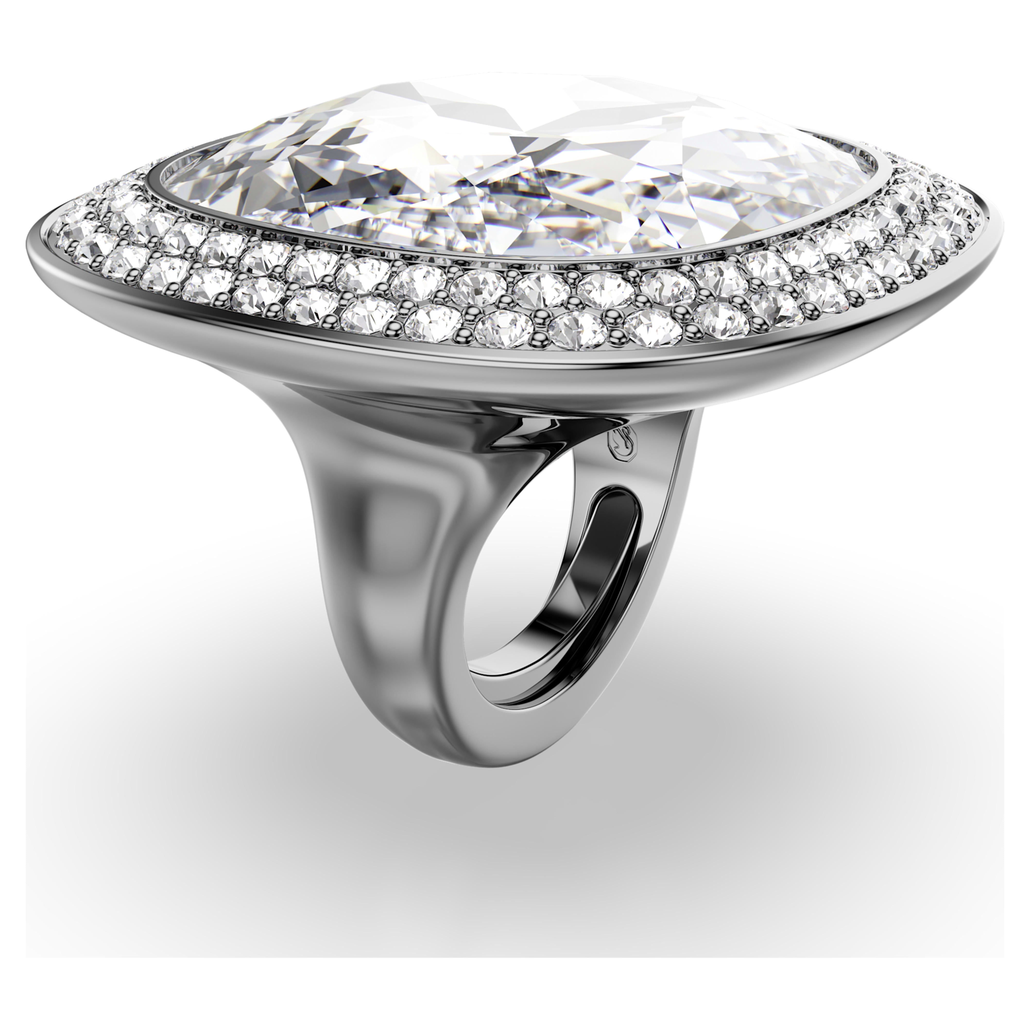 Bague Cocktail Swarovski - Una Angelic Cushion - Incolore vue 5