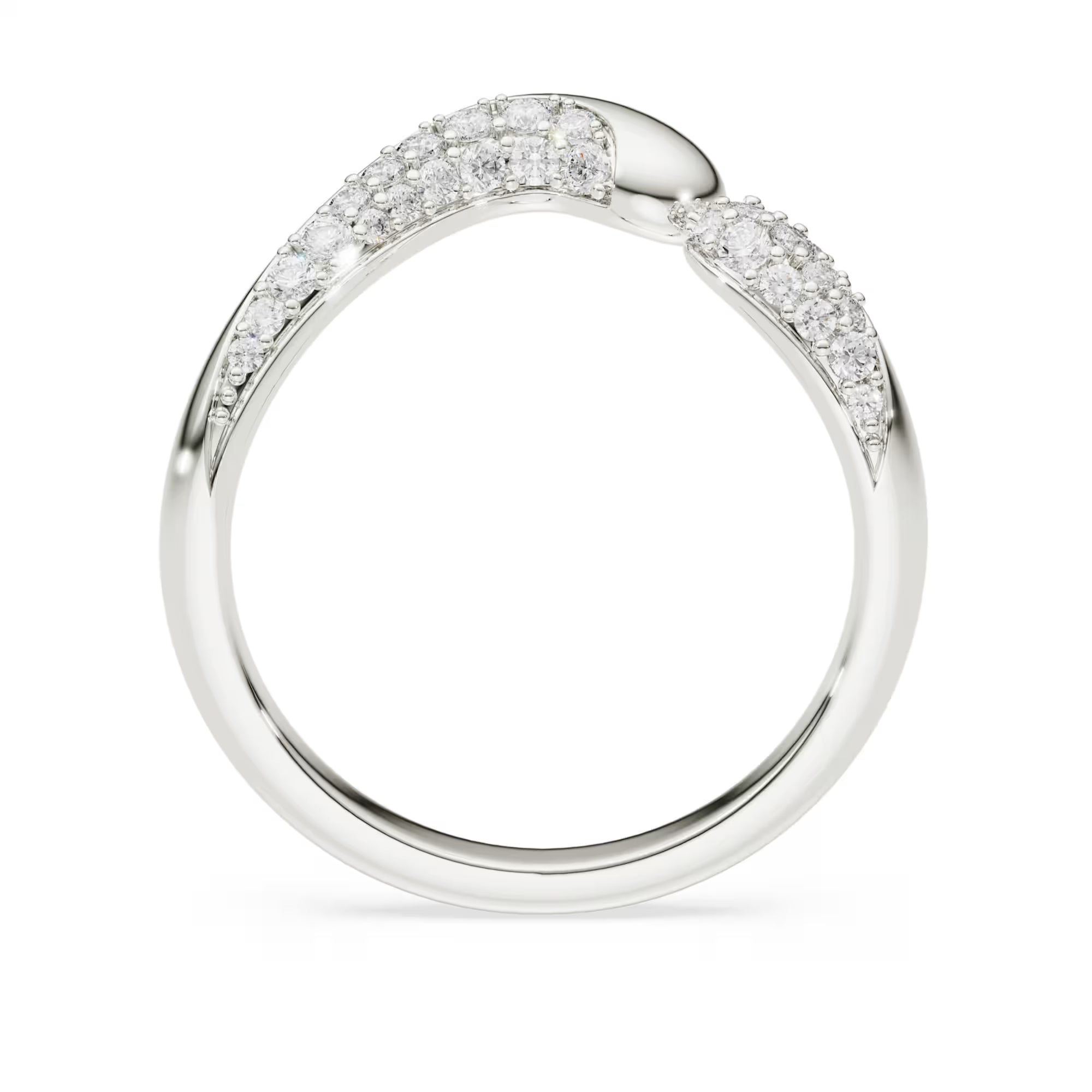 Swarovski Ring - Classica - Rundt snit - Sterling sølv (kopi)