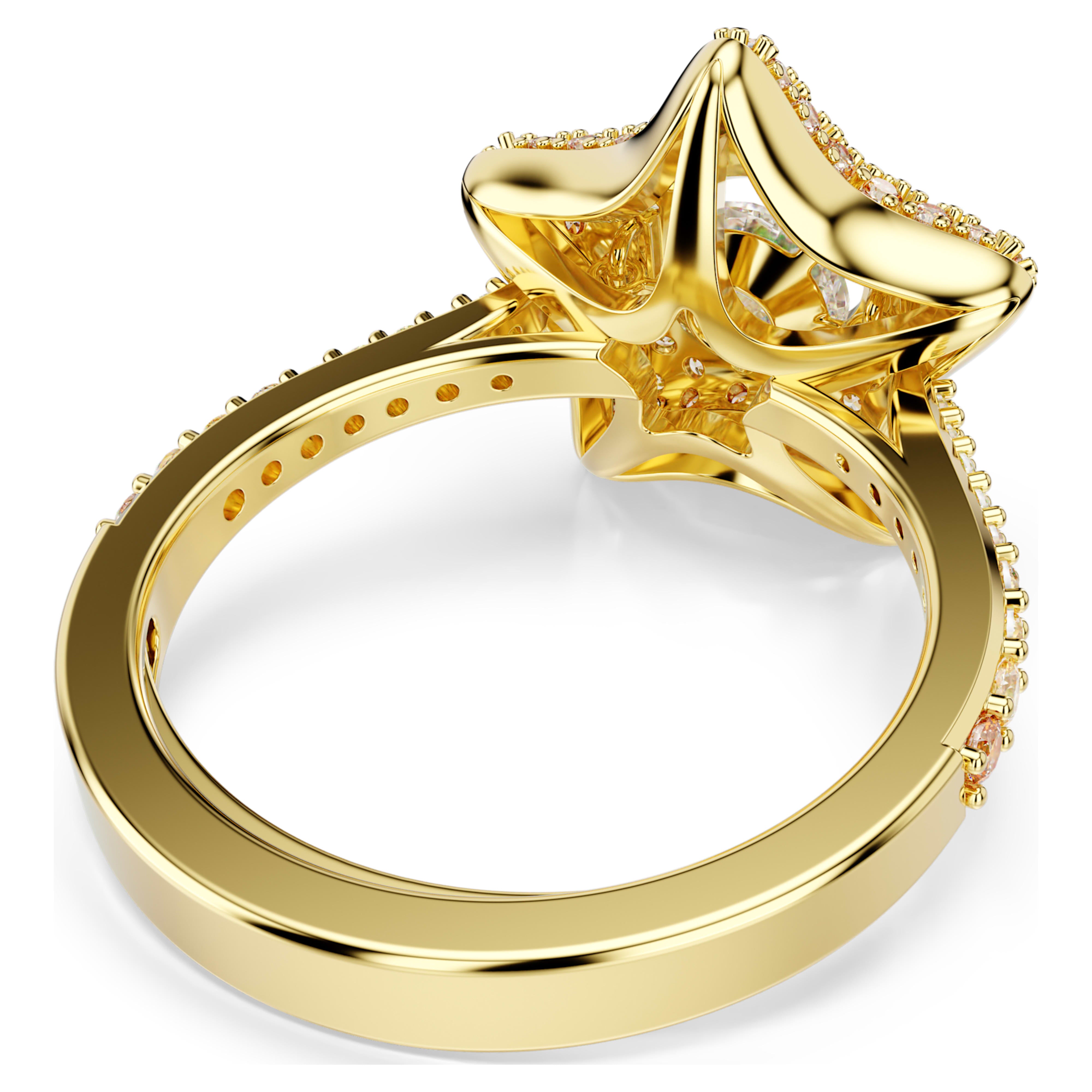 Bague Swarovski - Sublima Luna - Blanc & Doré vue 4