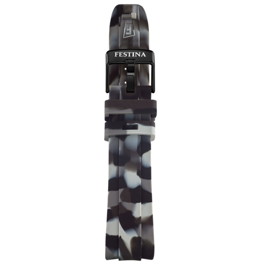 Montre homme Festina SPECIAL EDITIONS F20710/1 – cadran noir bracelet acier – détail du bracelet