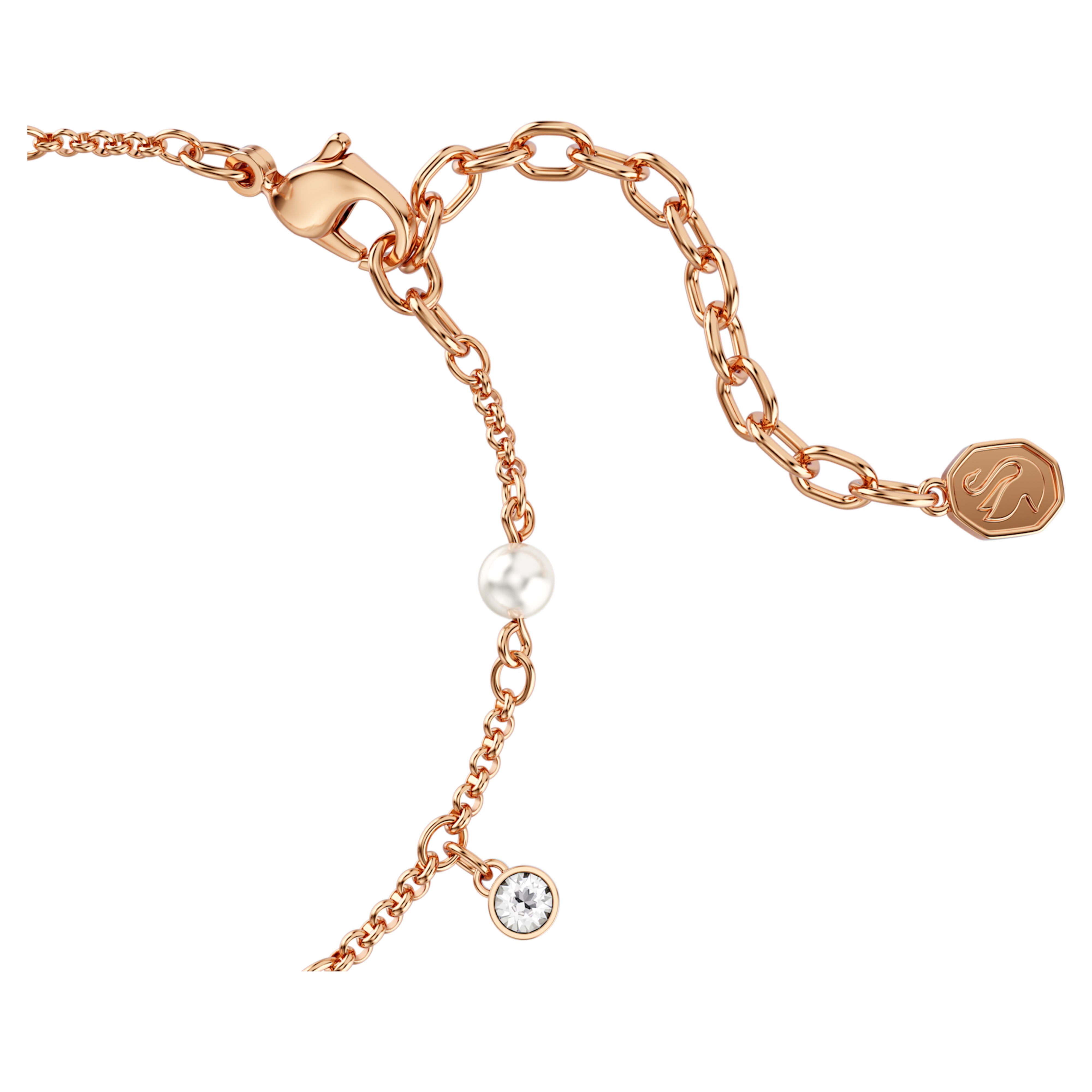 Bracelet Swarovski - Imber Chain - Incolore & Doré Rosé vue 3