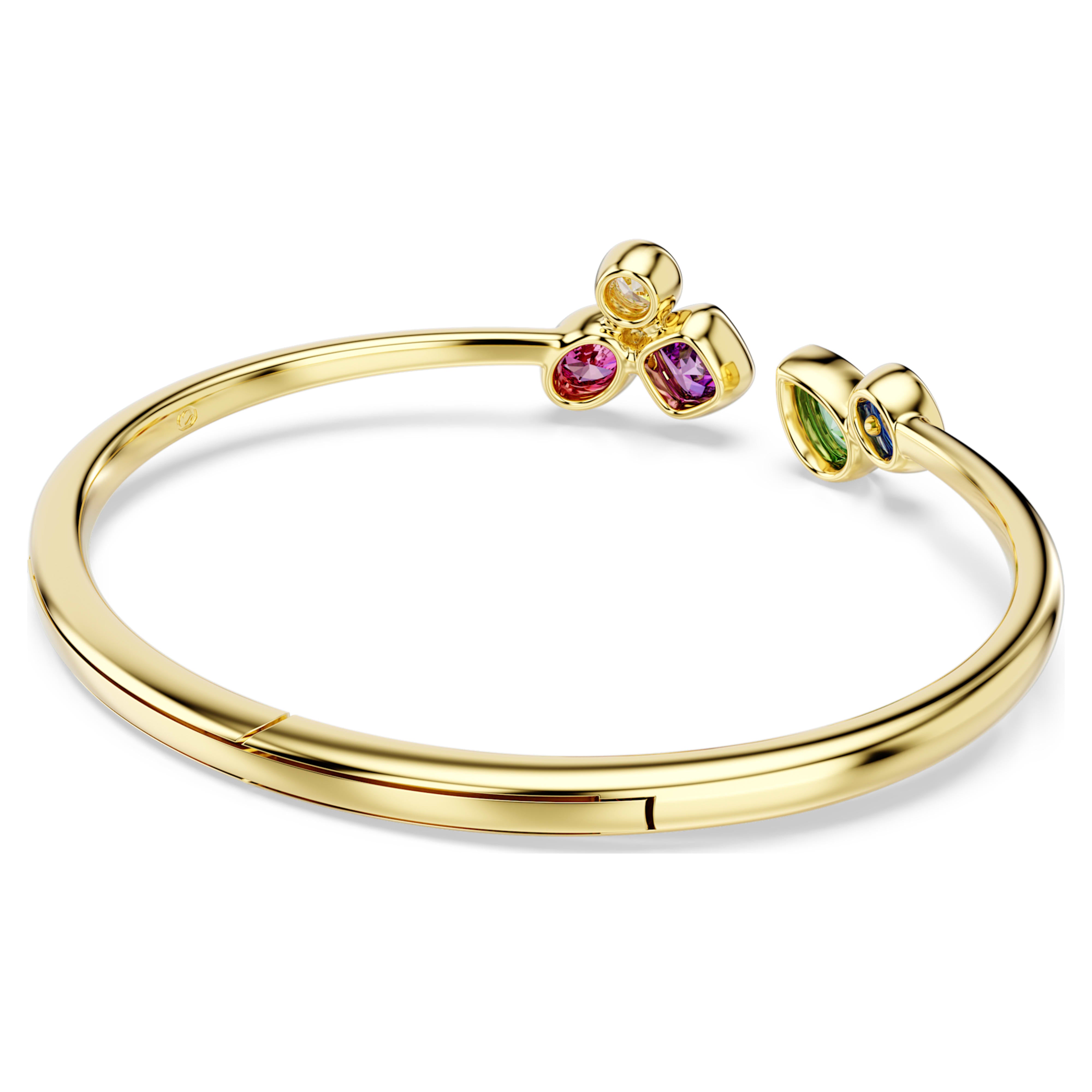 Pulseira Swarovski - Imber Organic - Multicolor e Dourado (S) vista 4