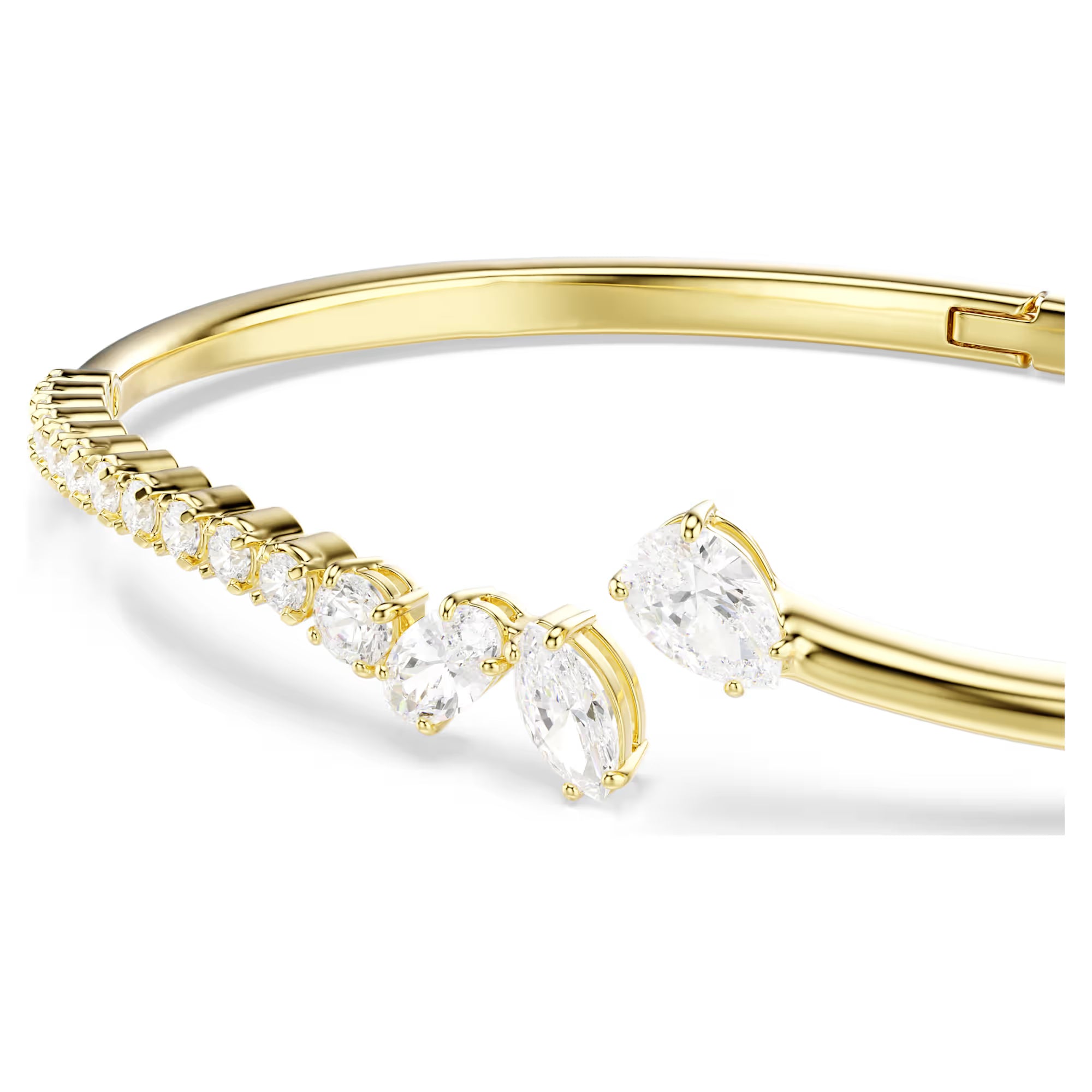 Pulseira Swarovski - Mesmera Attract - Branco e Dourado (L)