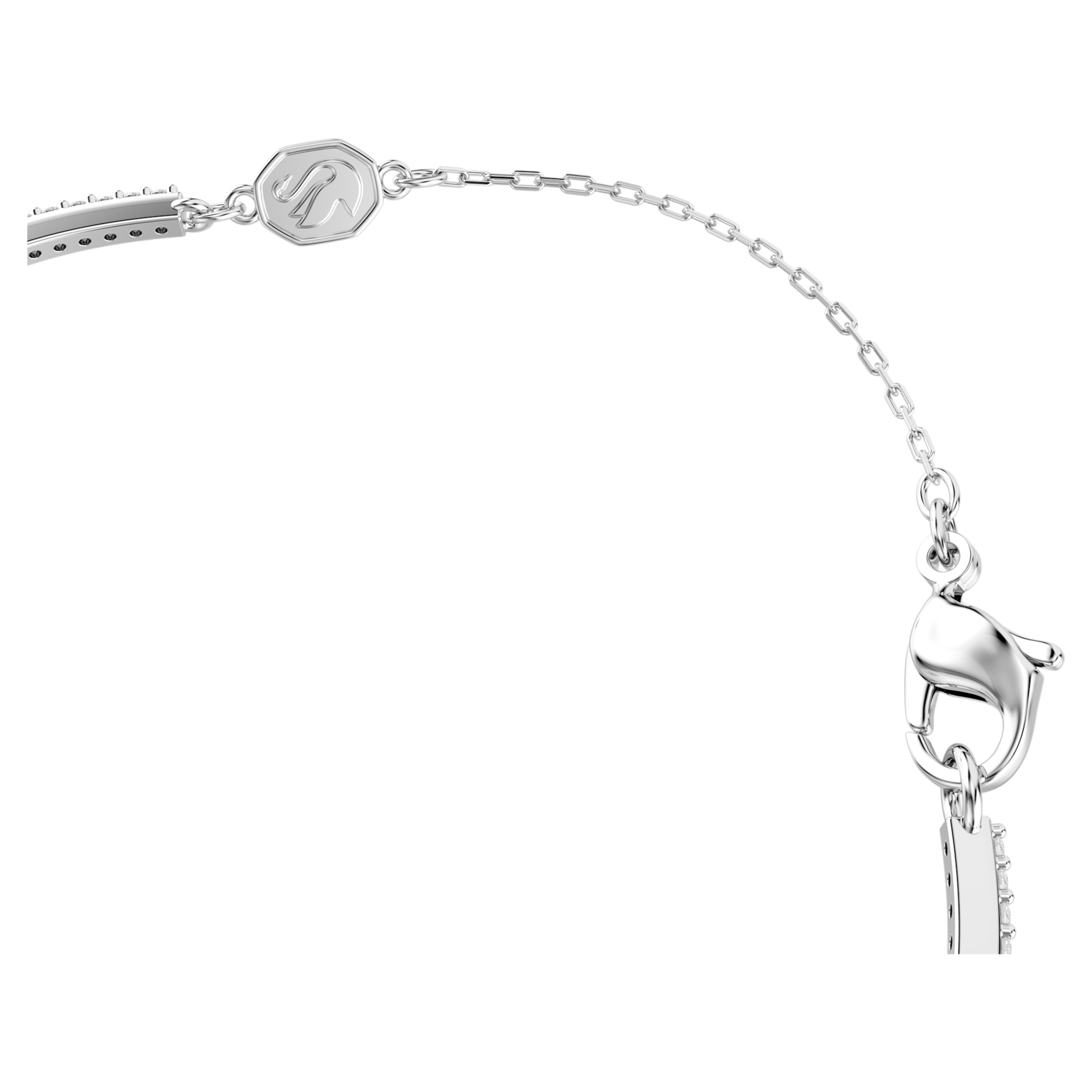 Bracelet Jonc Swarovski - Una Sparkling Dance - Trèfle - Vert & Argenté (M) vue 3