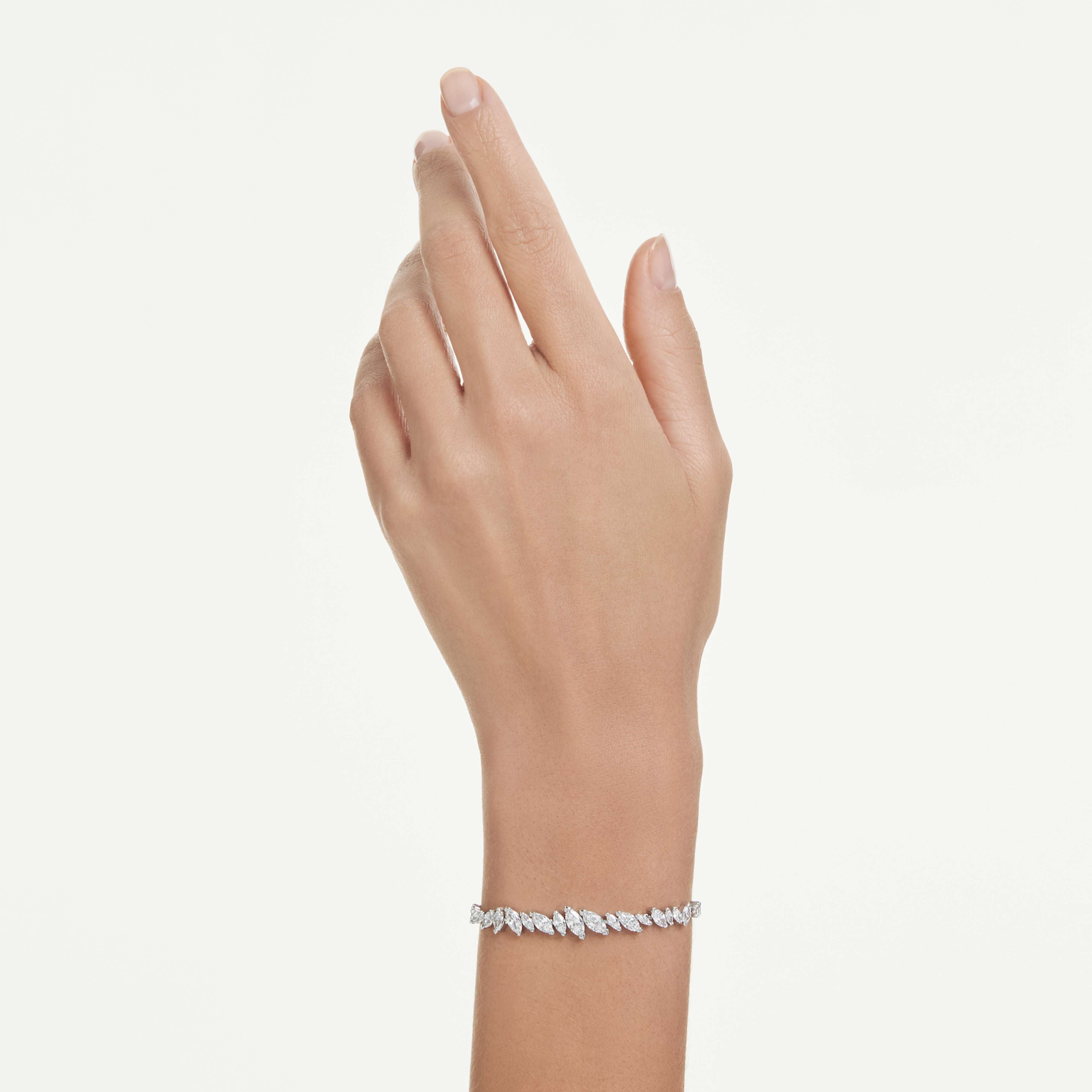 Bracelet Swarovski - Mesmera Glam - Blanc & Argenté vue 4