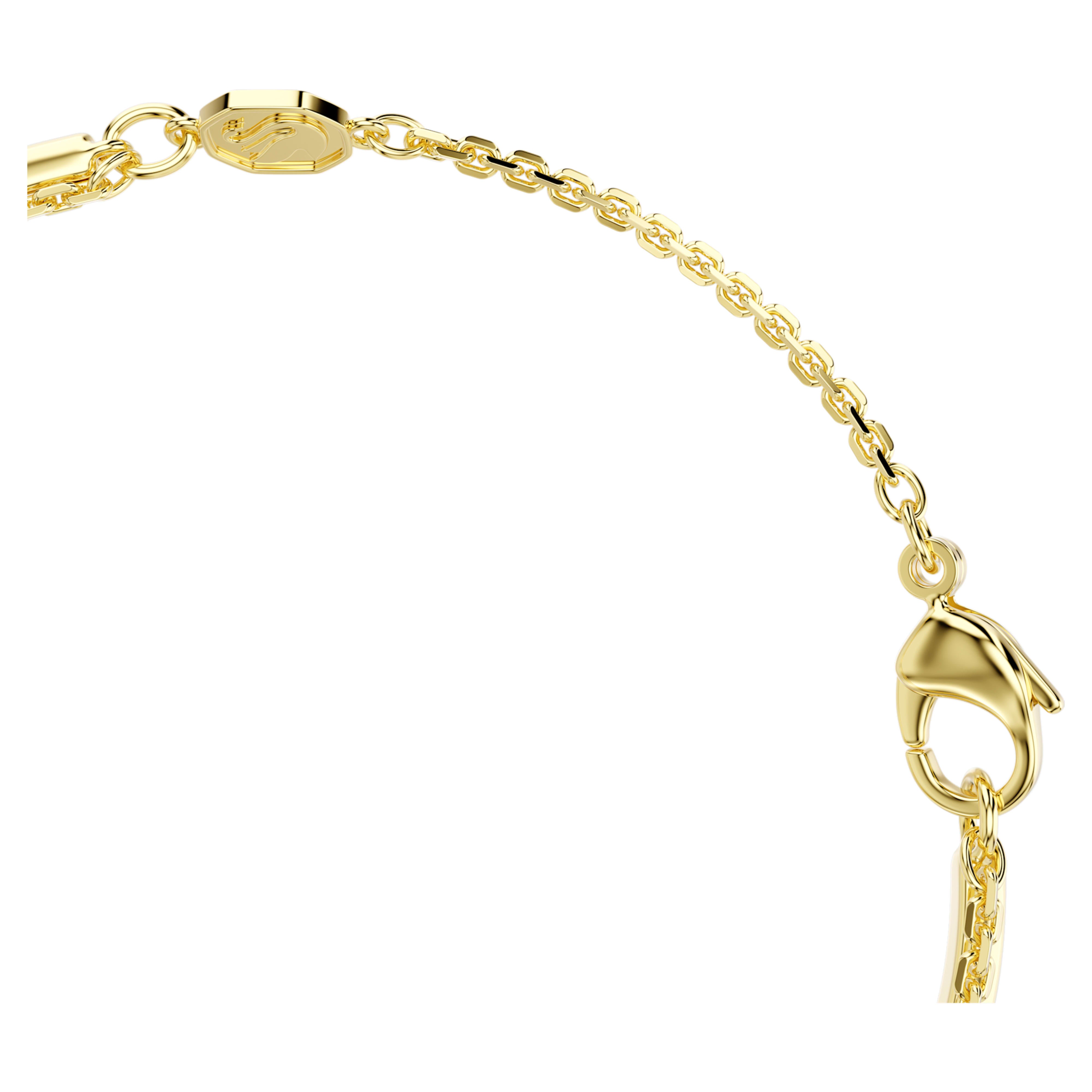 Bracelet Swarovski - Mesmera Attract - Double - Blanc & Doré vue 3
