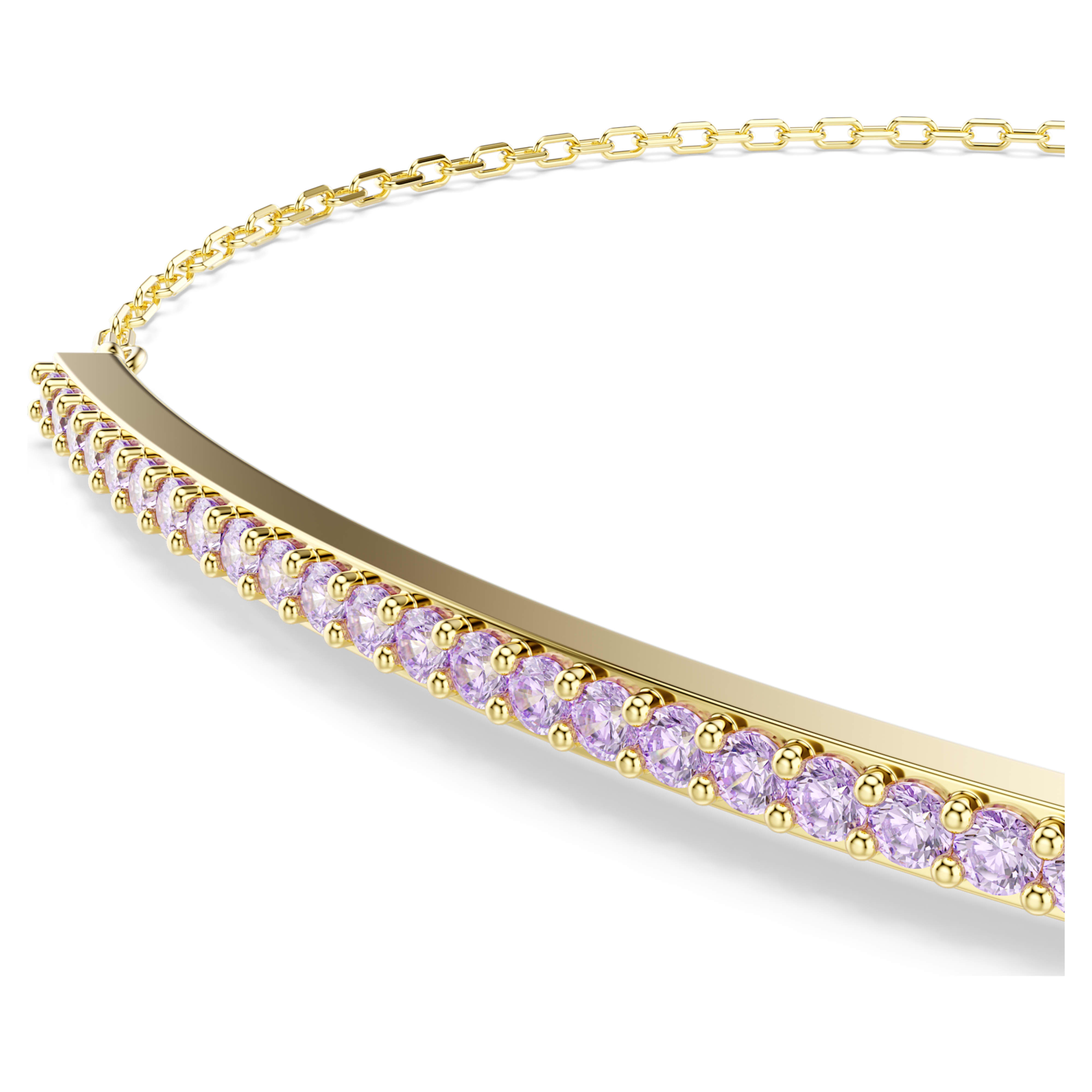 Bracelet Swarovski - Only - Violet & Doré vue 5