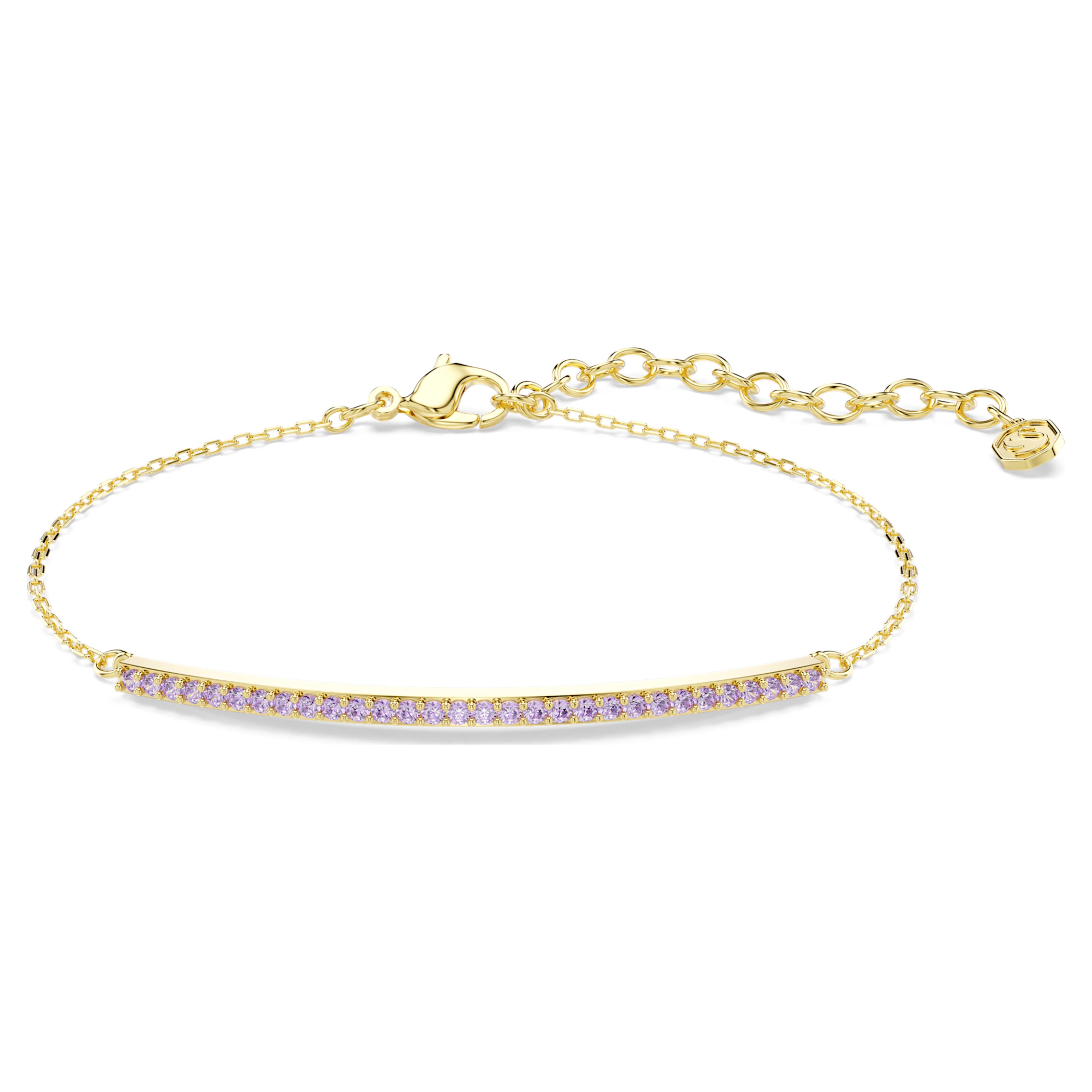 Bracelet Swarovski - Only - Violet & Doré