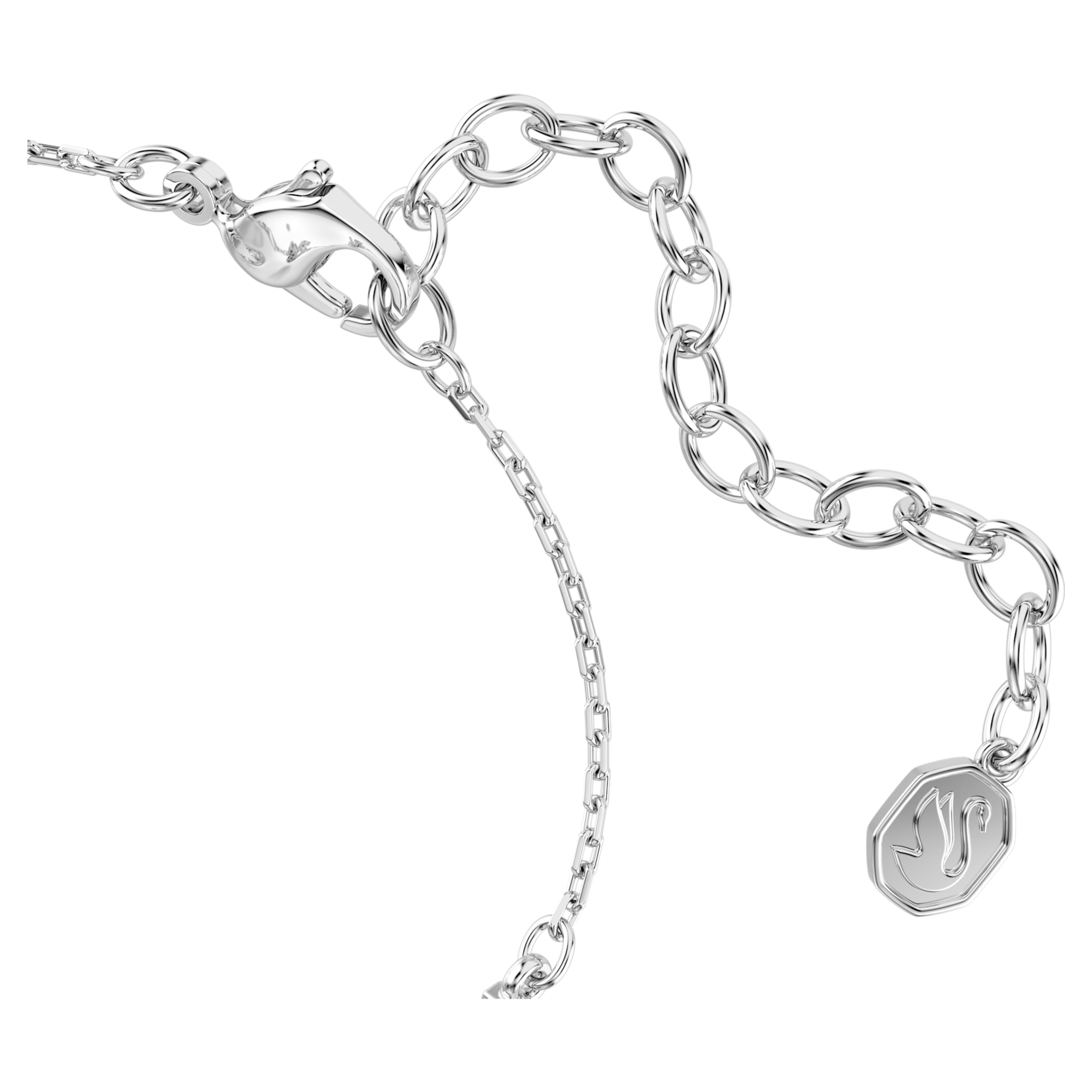 Bracelet Swarovski - Swan Pave - Blanc & Argenté vue 3