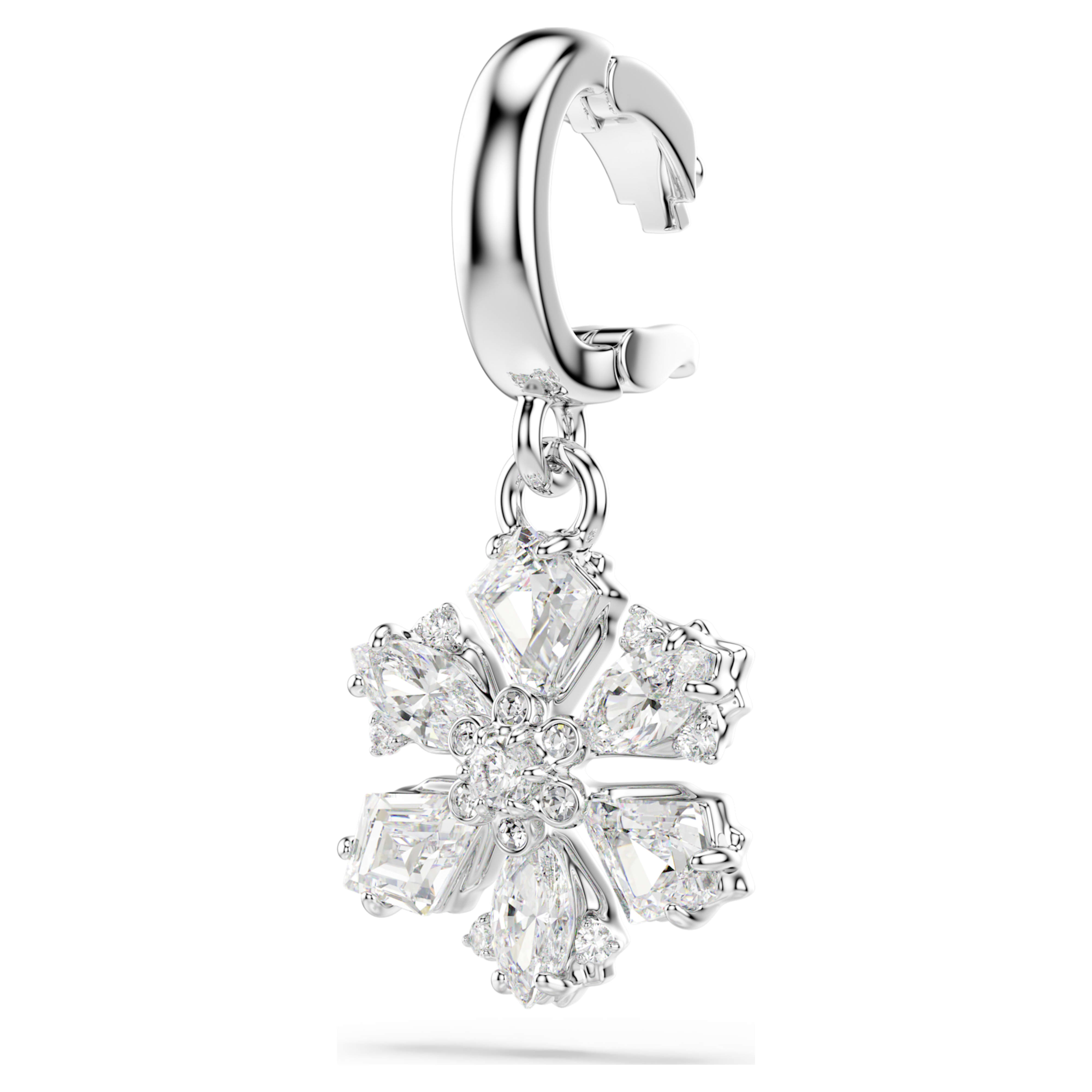 Amuleto Swarovski - Idyllia - Vista branca e prateada 3
