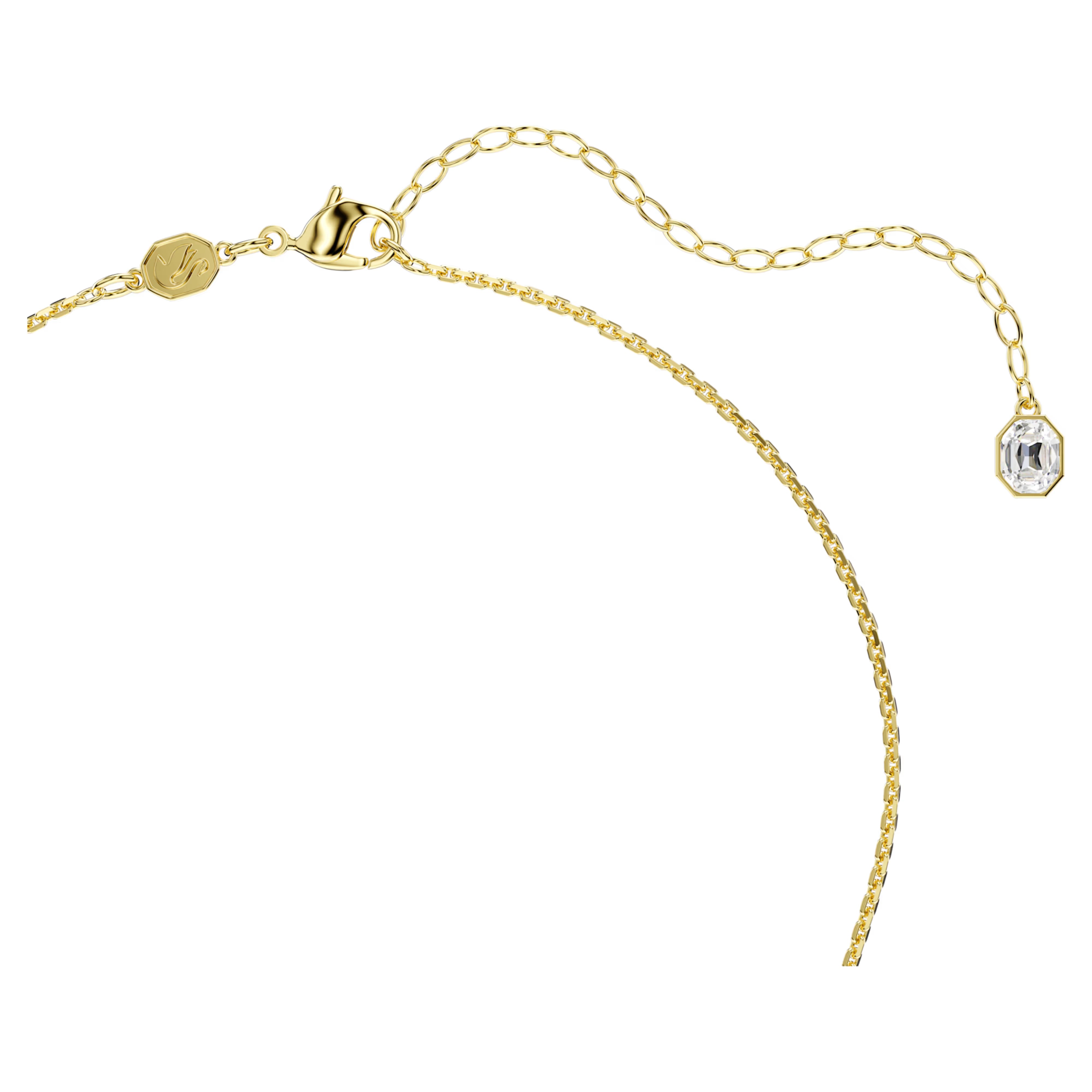 Swarovski nyaklánc - Gema - Különféle méretek - Többszínű és arany tónusú bevonat nézet 4