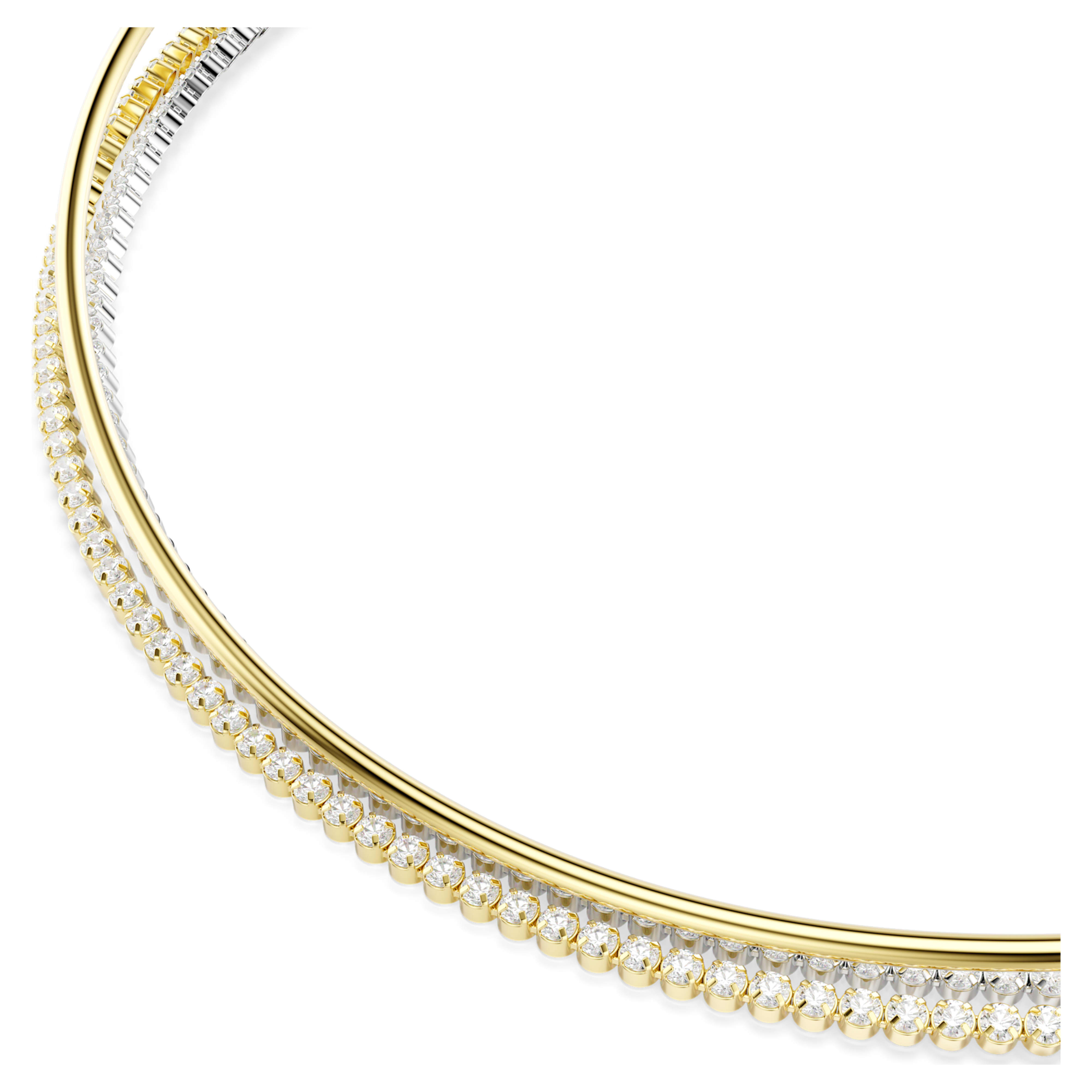 Náhrdelník Swarovski - Hyperbola Spin - White & Mixed Finish view 5