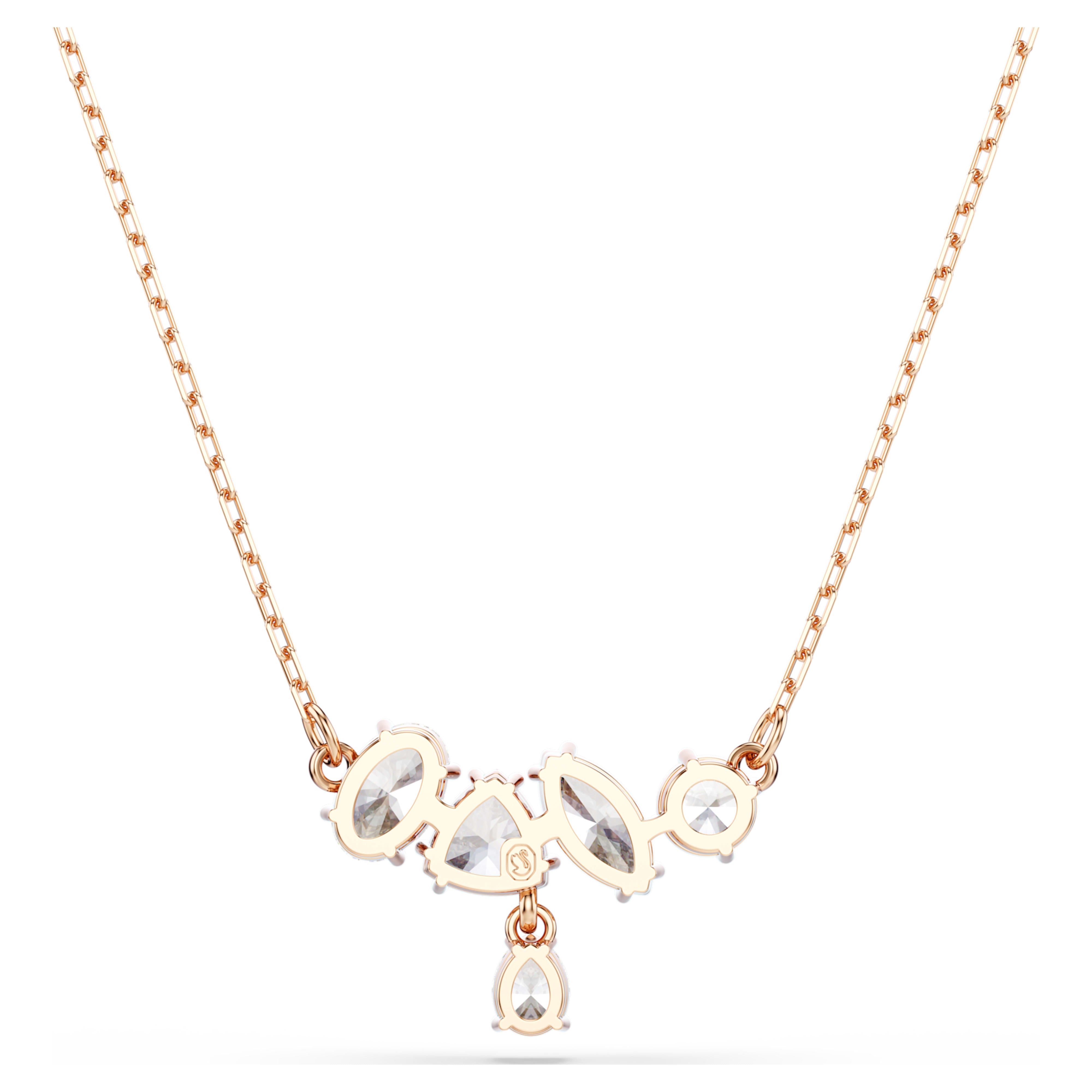 Pendentif Swarovski - Mesmera Attract - Blanc & Doré Rosé vue 4