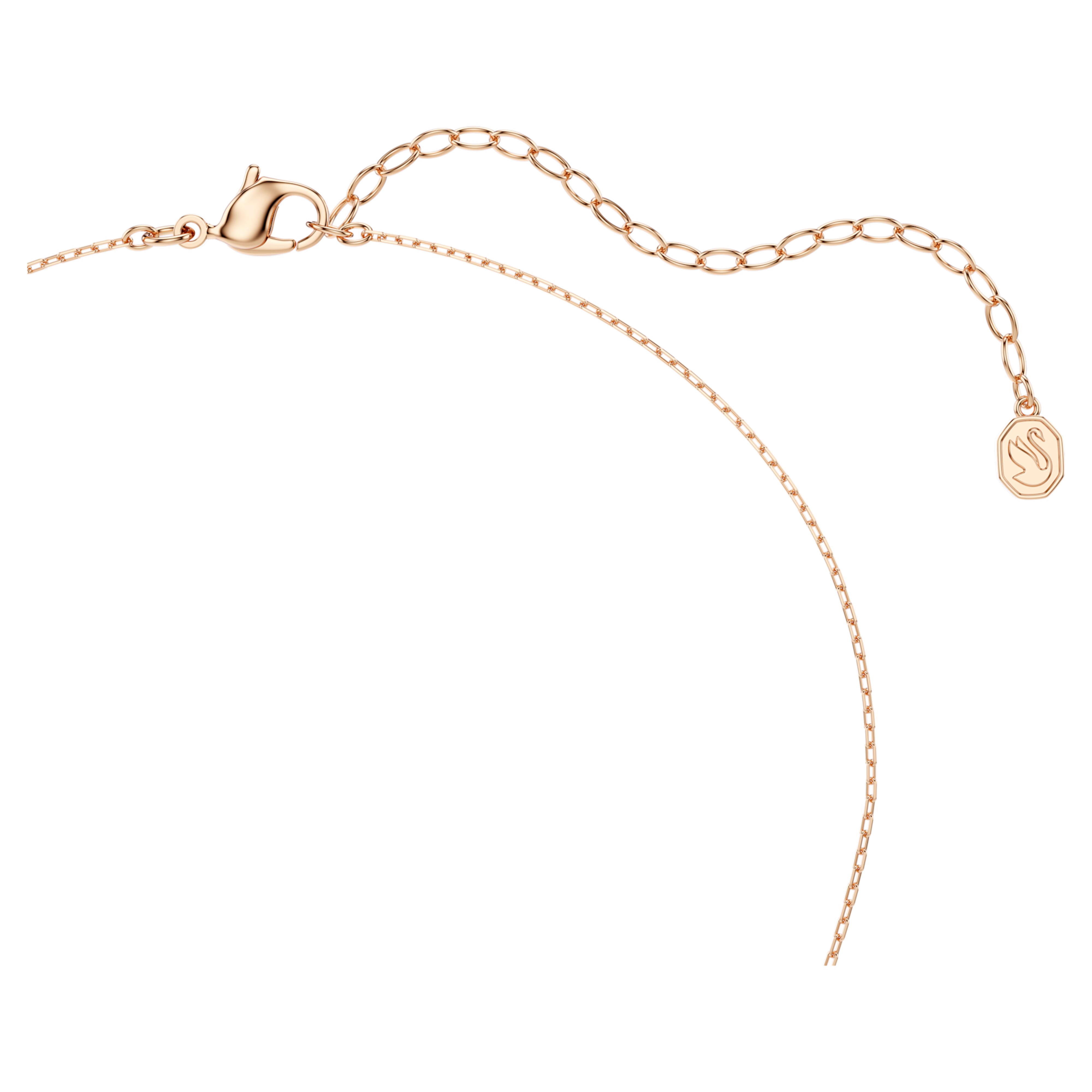 Pendentif Swarovski - Mesmera Attract - Blanc & Doré Rosé vue 3