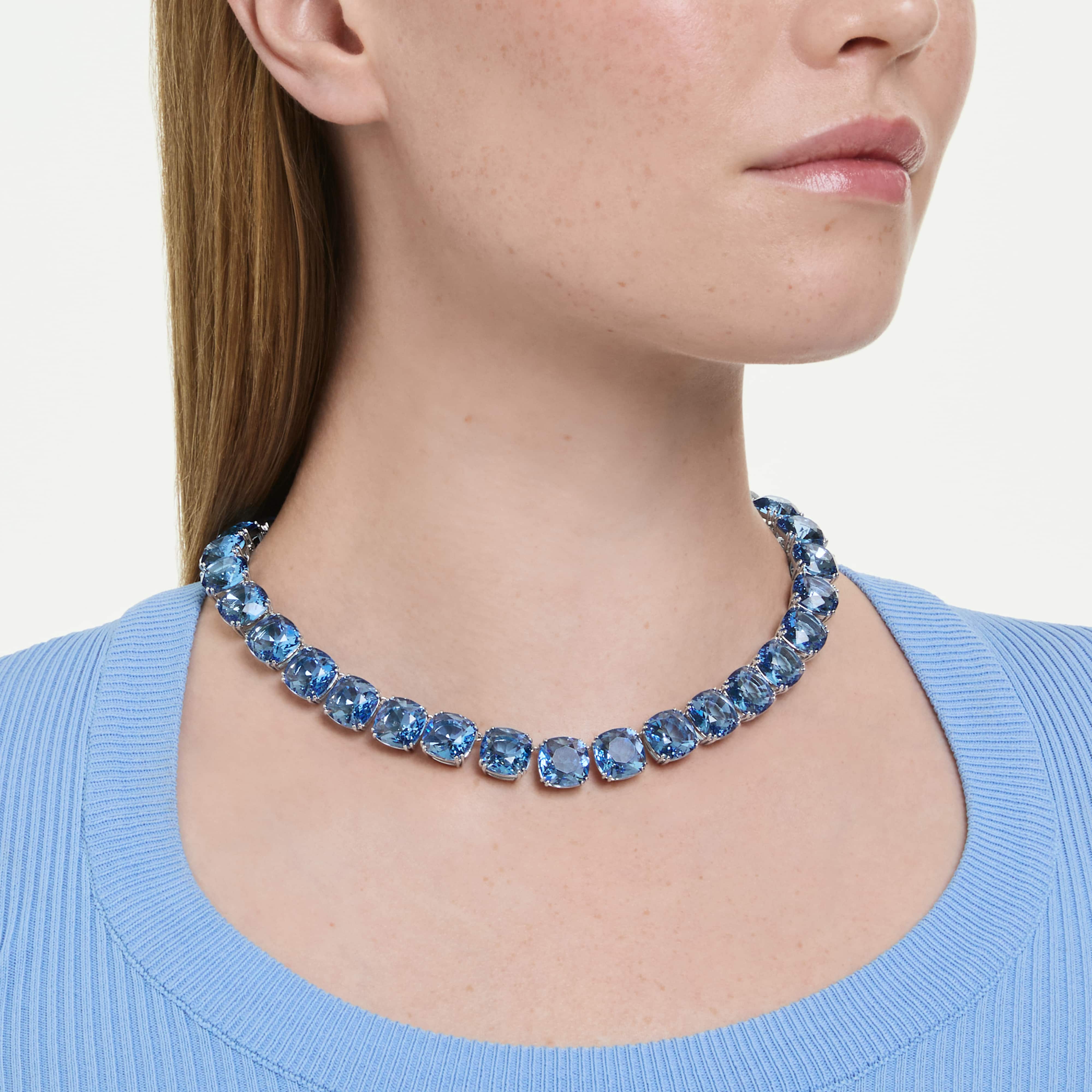 Collier Swarovski - Millenia - Ignite & Argenté vue 3