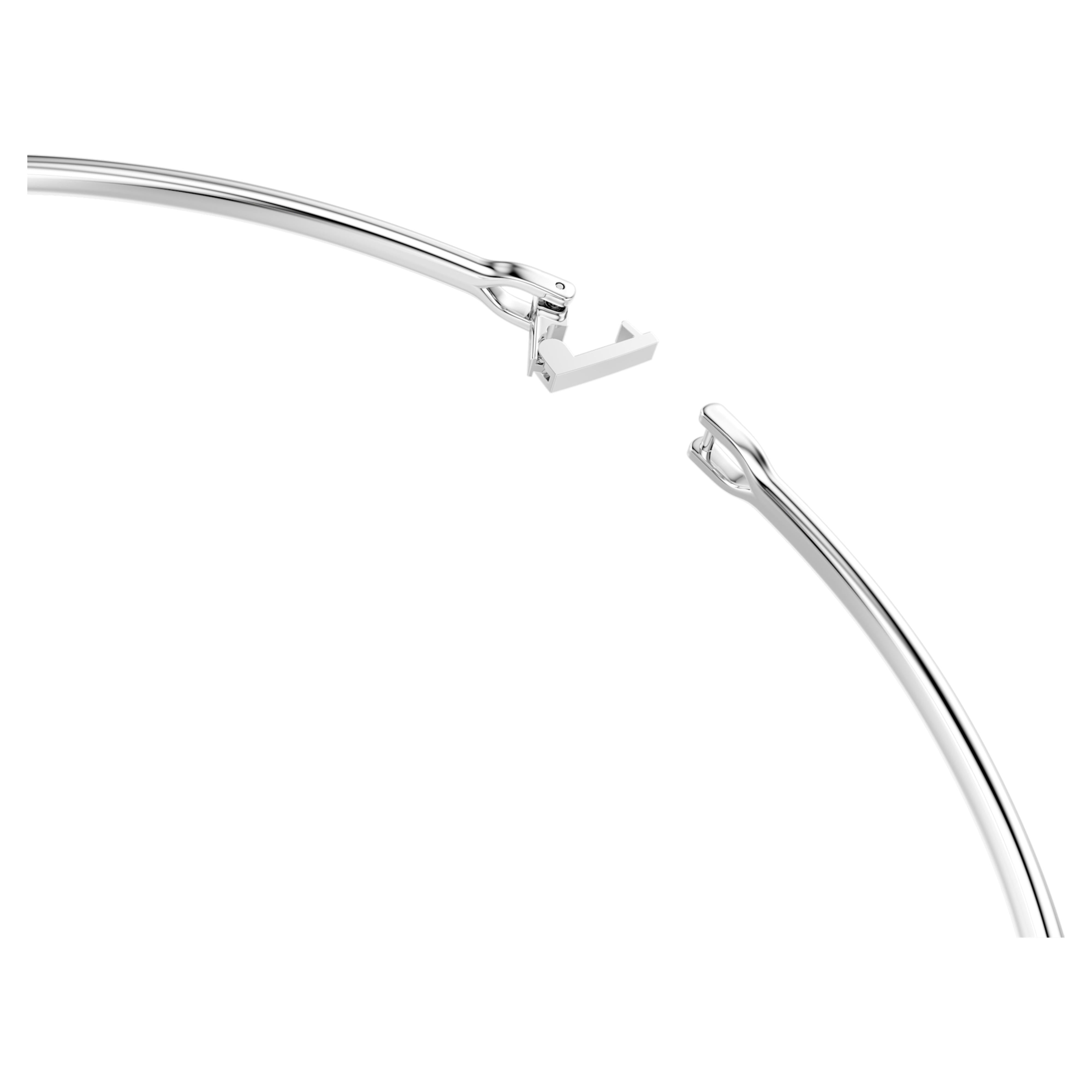 Collier Swarovski - Vienna Swan - Blanc & Argenté vue 3