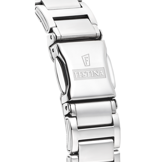 Montre femme Festina MADEMOISELLE F16936/C – cadran rosé bracelet acier – vue de dos