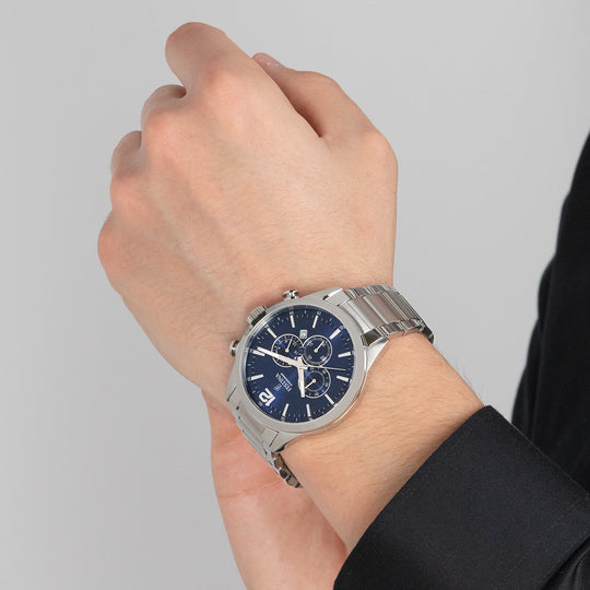 Heren horloge Festina TIMELESS CHRONOGRAPH F20343/7 – marineblauwe stalen band met wijzerplaat – bereik