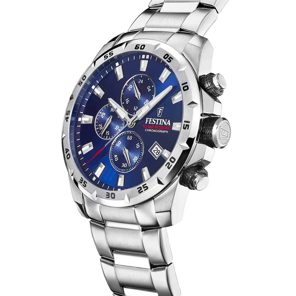 Reloj Festina para hombre TIMELESS CHRONOGRAPH pulsera de acero | F20463/2