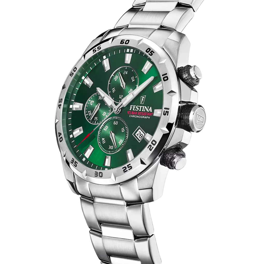 Reloj Festina para hombre TIMELESS CHRONOGRAPH pulsera de acero | F20463/3