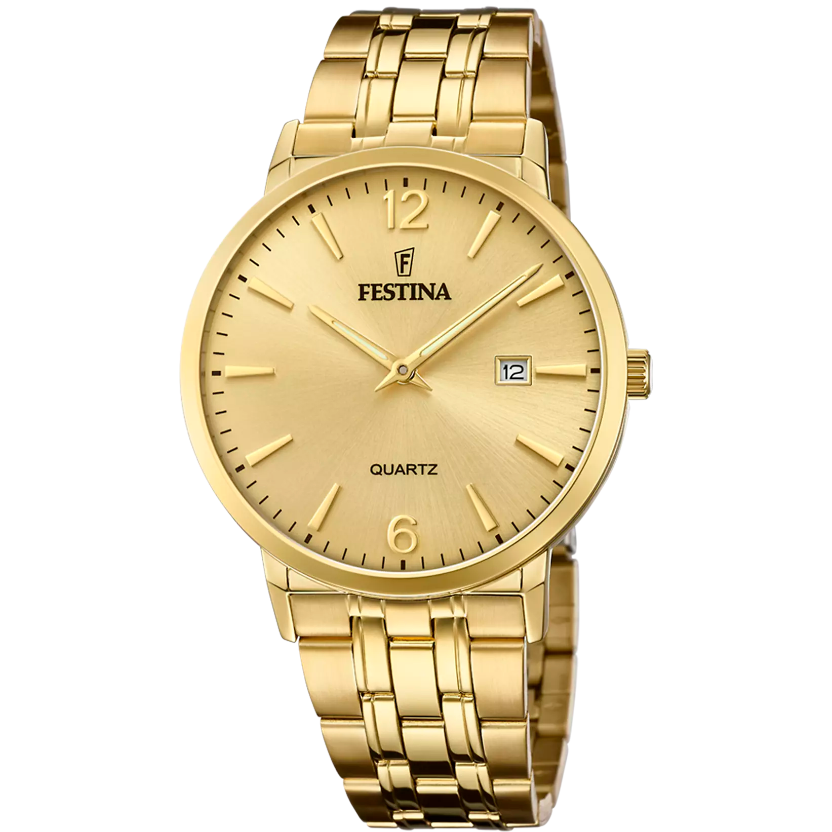 Montre homme Festina CLASSICS F20513/3 – bracelet acier – vue de face