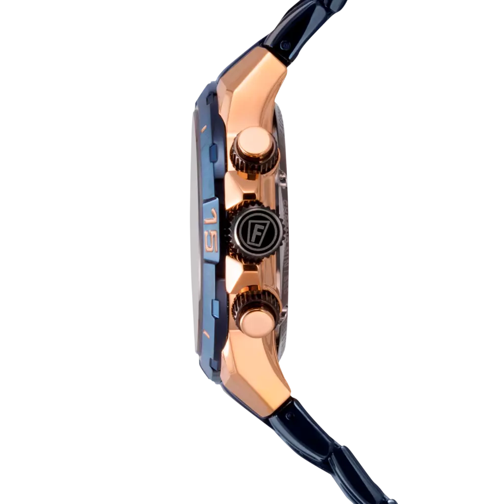 Montre homme Festina SPECIAL EDITIONS F20524/1 – cadran bleu bracelet acier – vue 3