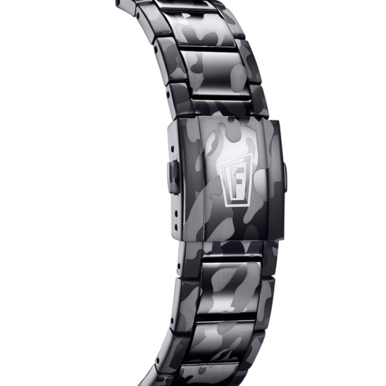 Montre connectée homme Festina CONNECTED F20545/1 – cadran noir bracelet acier – vue de dos