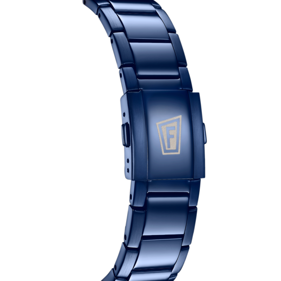 Montre connectée homme Festina CONNECTED F20547/2 – cadran bleu bracelet acier – vue de dos