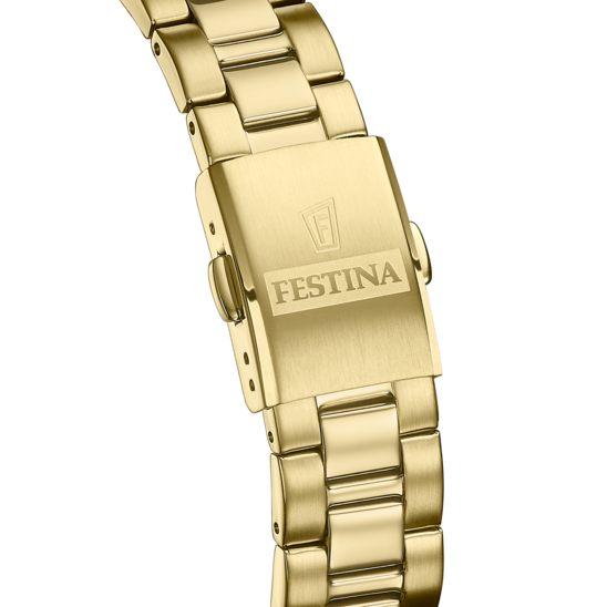 Montre femme Festina CLASSICS F20557/3 – bracelet acier – vue de dos