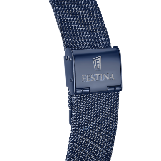 Montre homme Festina AUTOMATIC F20574/1 – bracelet acier – vue de dos