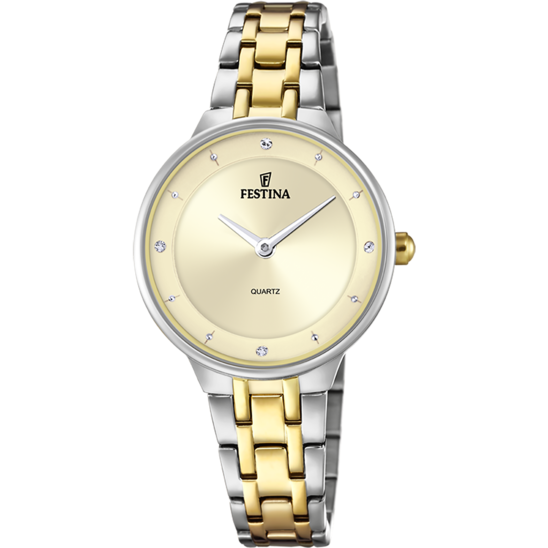 Montre femme Festina MADEMOISELLE F20625/2 – bracelet acier – vue de face